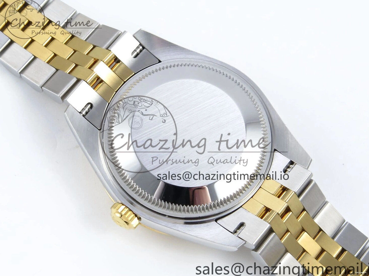 Best ETA 31 904L 278273 1:1 Edition Steel DateJust Bracelet Gray on YG 2688 SS Jubilee Diamonds Dial ARF 0206